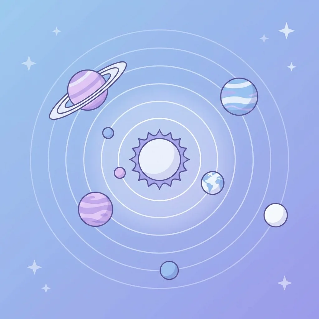 A science worksheet featuring planet matching and moon phase questions